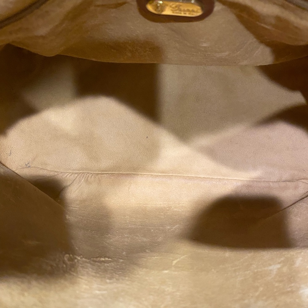 Vintage Gucci Monogram Handbag Crossbody With Shoulder Strap - Picture 14 of 16